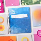 1 Subject Spiral Notebook – Blue Geo