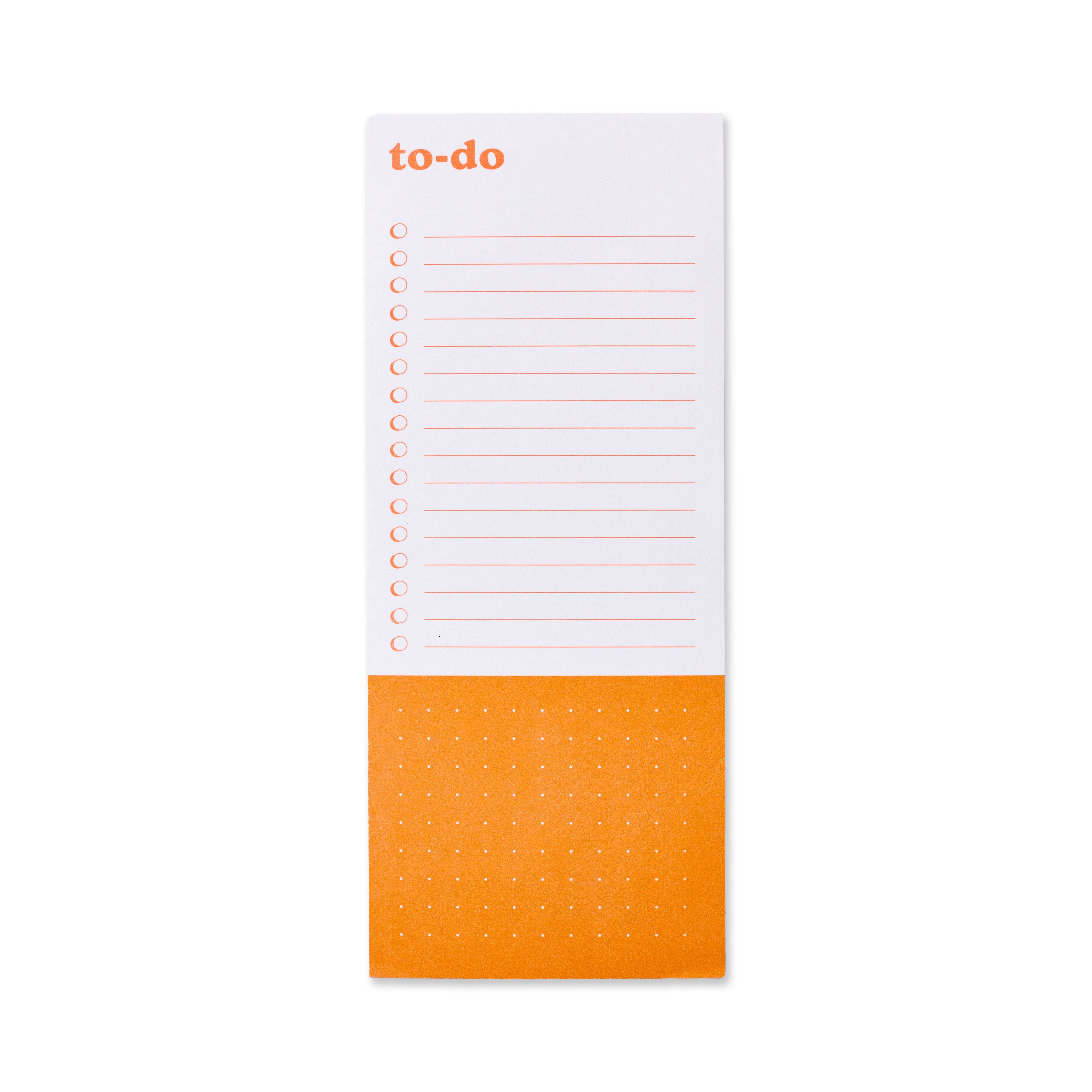 orange vertical style with check boxes and dotted section